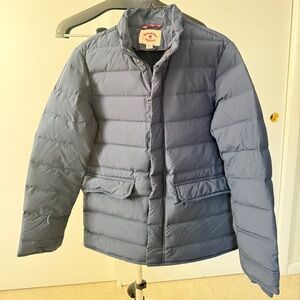 Brooks Brothers Gray Puffer Jacket